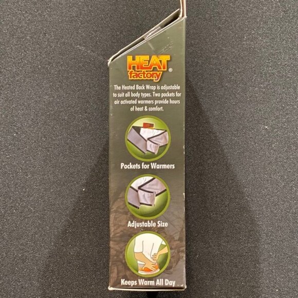 Heat Factory ~ Heated Back Wrap ~ Brand New - Picture 3 of 4